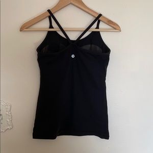 Lulemom Power Y Tank Top black